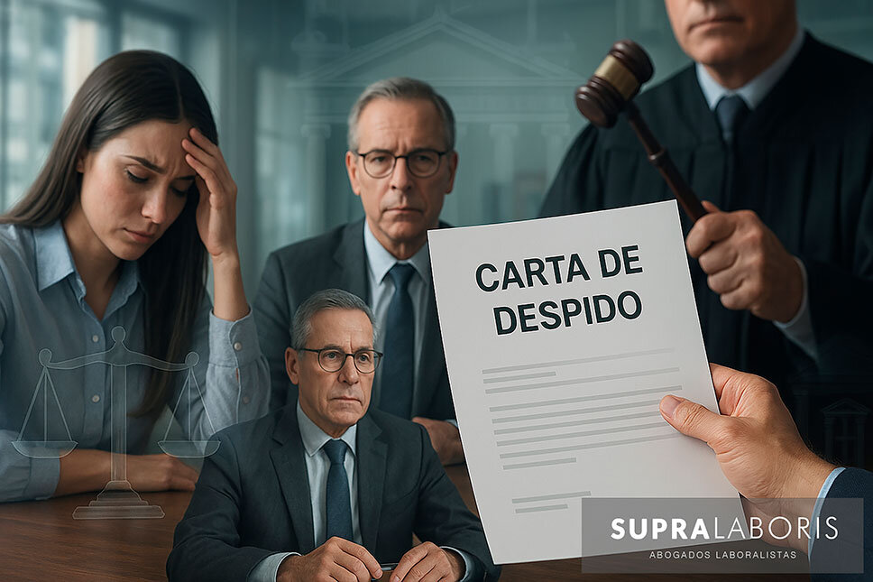 SUPRALABORIS - Carta de despido disciplinario